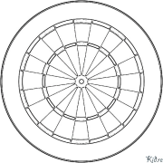 darten Printbere Kleurplaten